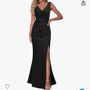 Black formal dress